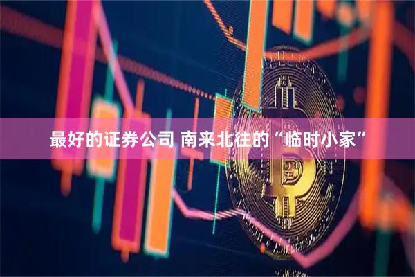 最好的证券公司 南来北往的“临时小家”